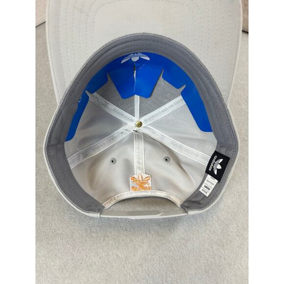 NWT Adidas Originals Emblem Precurve Brim Men's Snapback Hat Cap Gray NWT - Picture 7 of 8